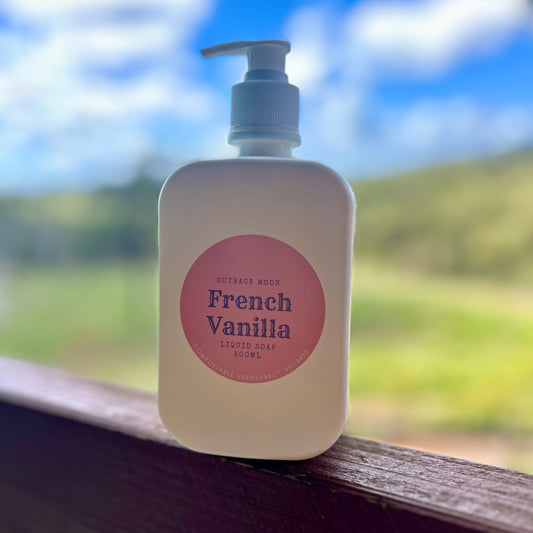 “French Vanilla” Liquid Goat Milk Soap