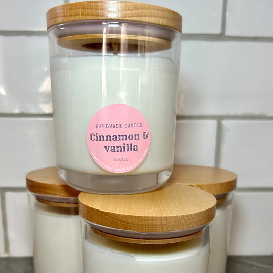 "Vanilla Cinnamon" Candle