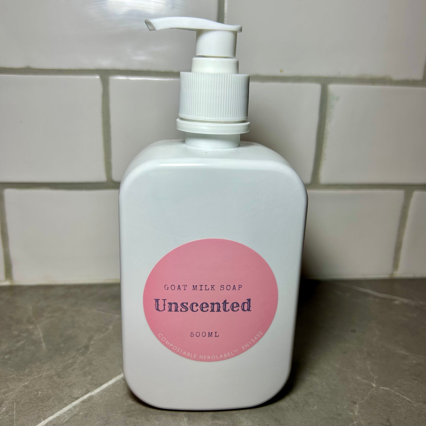 Unscented Goat Milk Liquid Soap 500ml